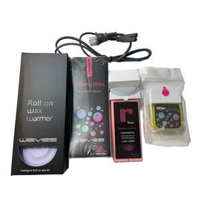 INTELLIGENT ROLL ON WAX KIT WAVES PURPLE FAST HEATING BODY WAXING NIB